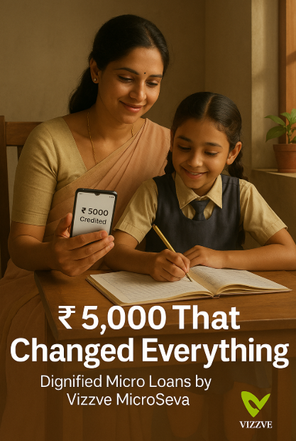 Emergency ₹5,000 Loan for Poor Families – Instant Help via Vizzve MicroSeva NGO